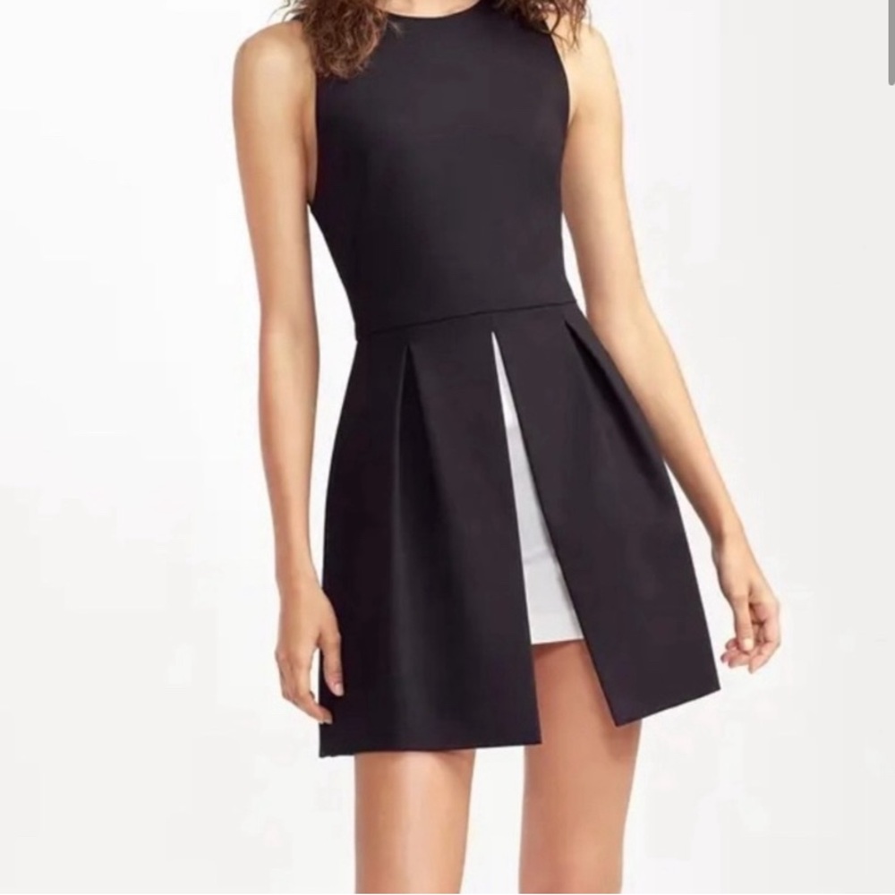 Alice + Olivia Black Mini Dress